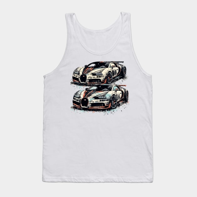 Bugatti Veyron Tank Top by Vehicles-Art